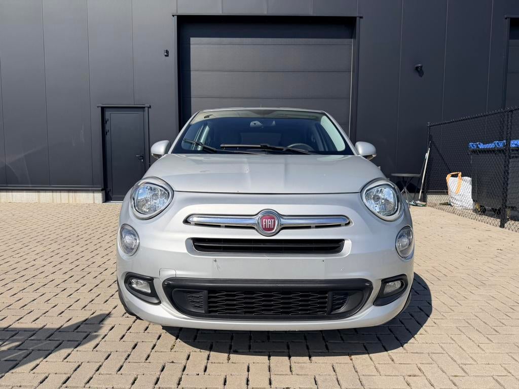 Fiat 500X POP STAR 1.6 Benzine - Xenon - Keyless, Autos, Fiat, Argent ou Gris, Achat, Euro 6, Entreprise