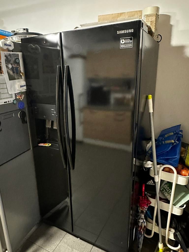 Réfrigérateur américain Samsung, Electroménager, Réfrigérateurs & Frigos, 200 litres ou plus, Enlèvement, Utilisé, Avec compartiment congélateur