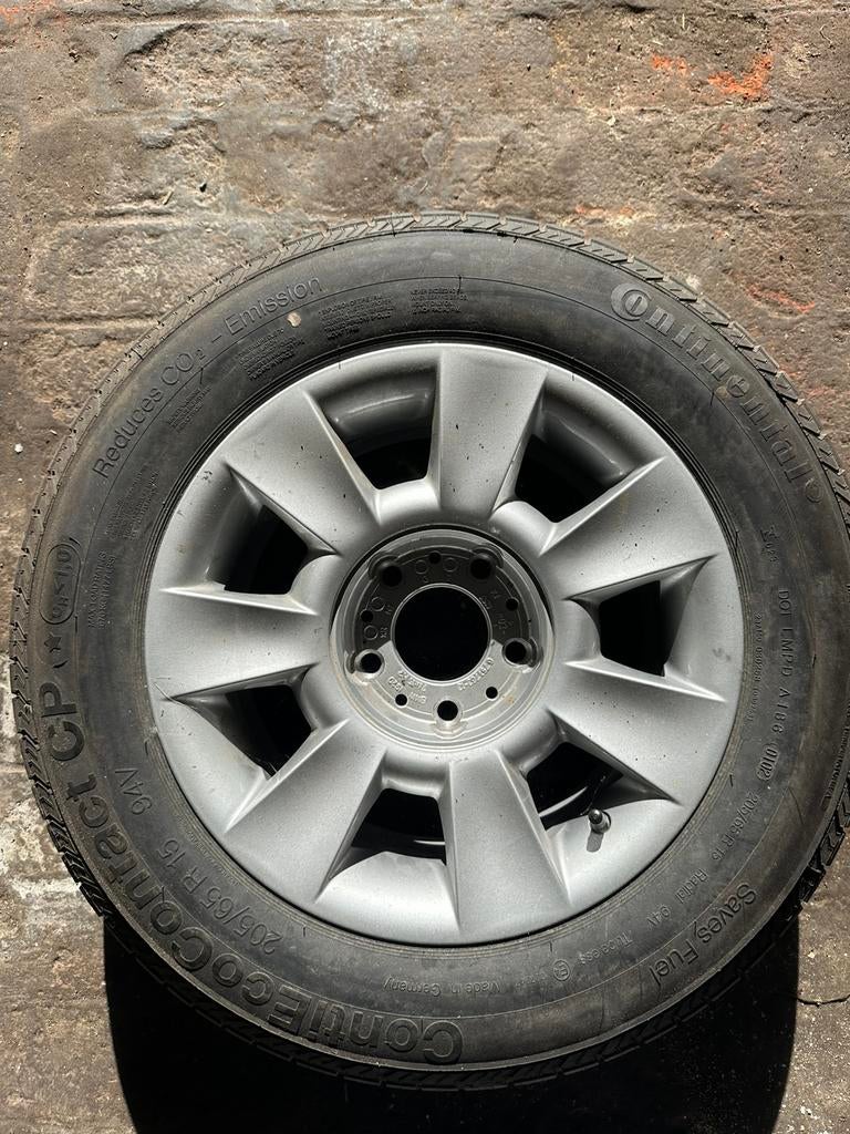 Bmw E39 originele velg met band, Ophalen
