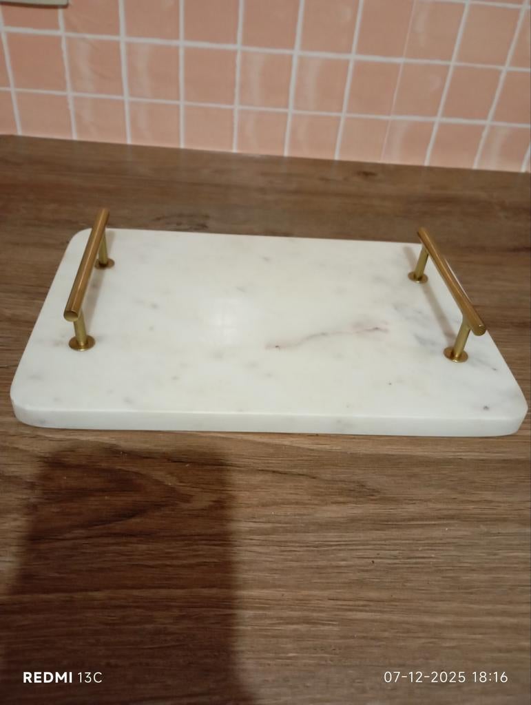 Marmer plateau, Ophalen, Zo goed als nieuw