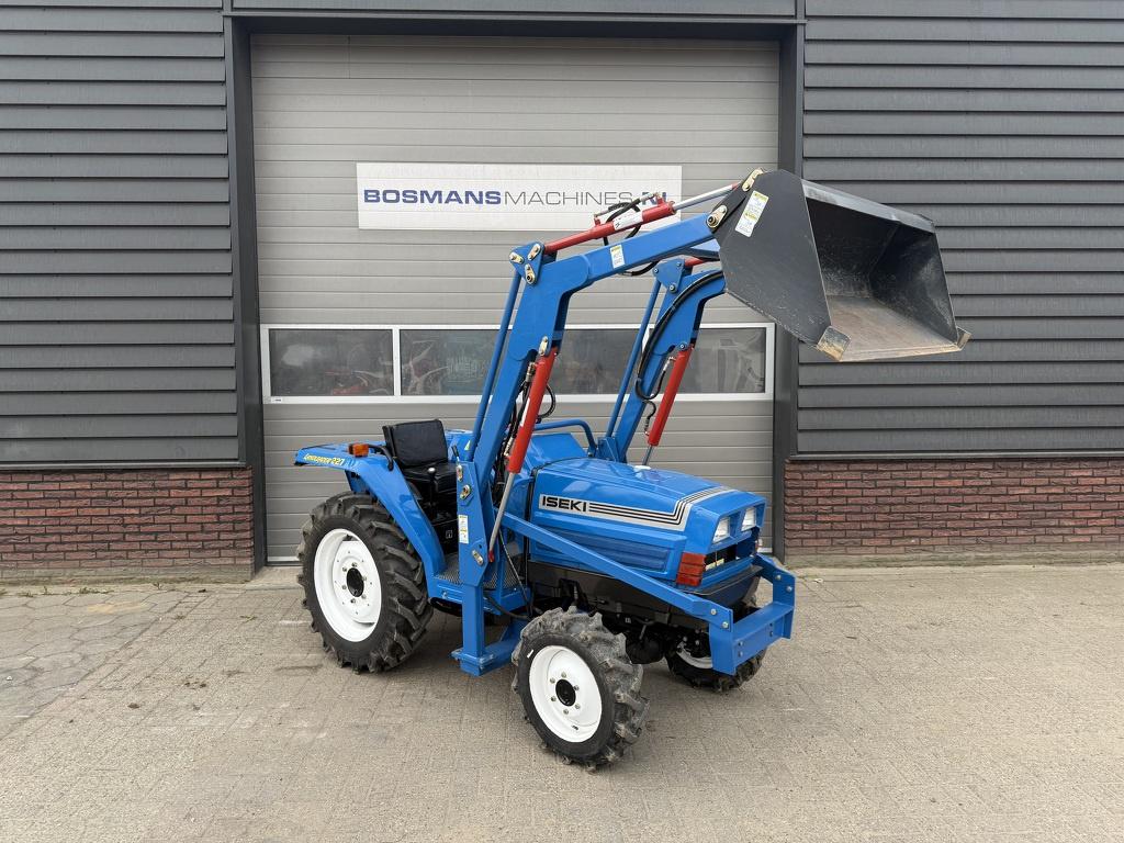 Iseki TA227 4WD 25 PK minitractor met frontlader / voorlader, Utilisé, Autres marques, Jusqu'à 2500