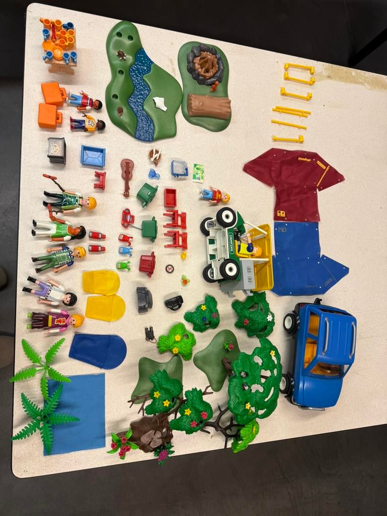 Playmobil kampeerset, Ophalen, Zo goed als nieuw