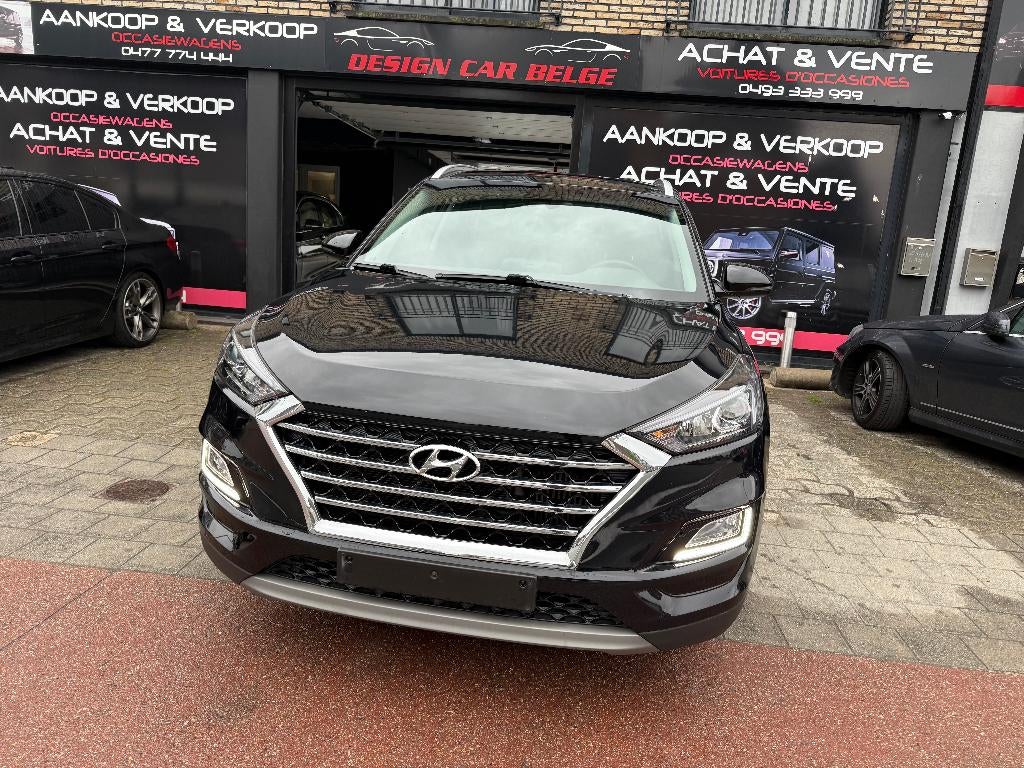 Hyundai Tucson 1.6 Benzine Automaat*Mod. 2020*Netto15496, Automaat, Euro 6, Zwart, Parkeersensor