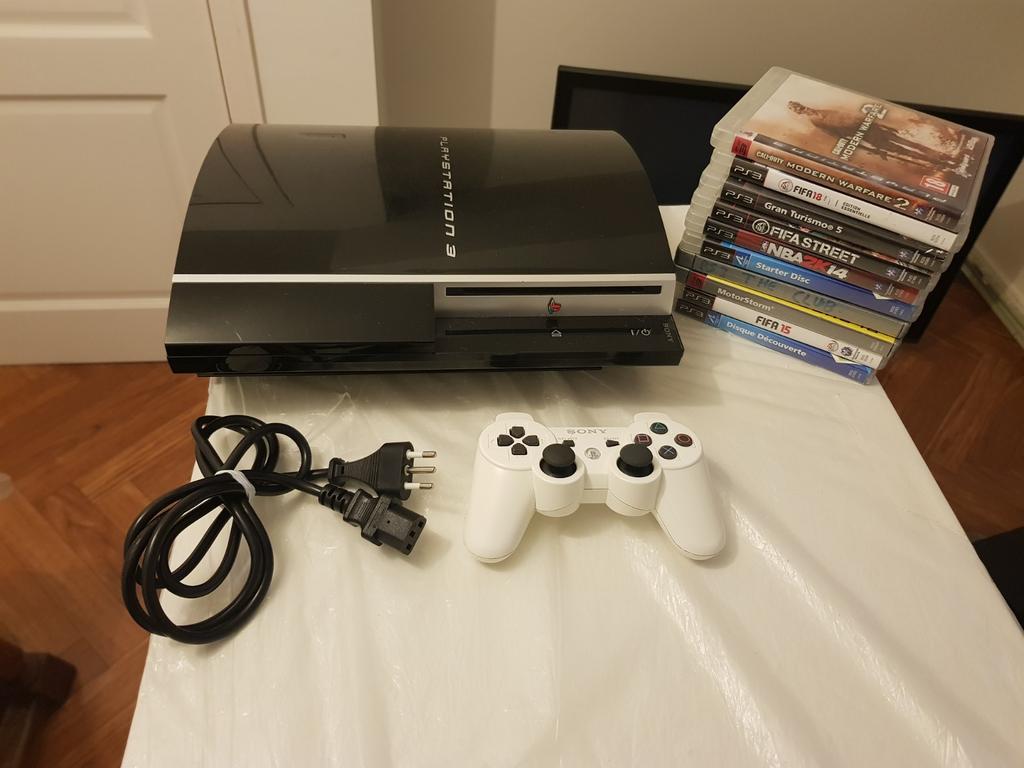 Playstation 3 avec jeux, Consoles de jeu & Jeux vidéo, Enlèvement ou Envoi, Avec jeux