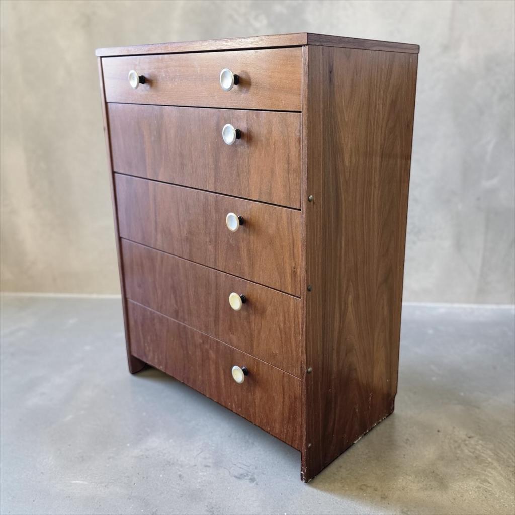 Armoire en bois/meuble à chaussures vintage, Enlèvement, Utilisé