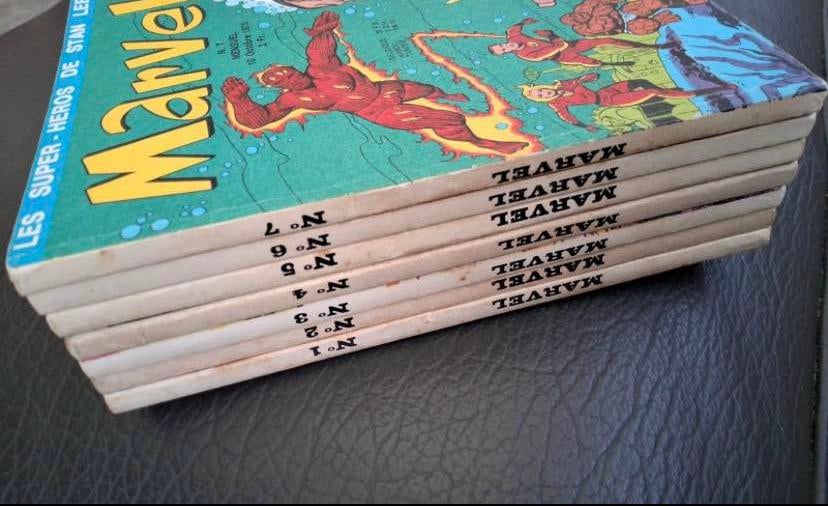 Collection Marvel édition Lug (Numéro 1 a 7), Livres, Plusieurs comics, Enlèvement ou Envoi, Comme neuf, Europe