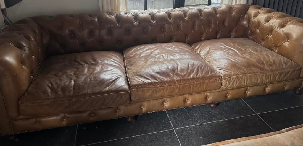 Chesterfield, Trois personnes, 100 à 125 cm, 300 cm ou plus, Chesterfield