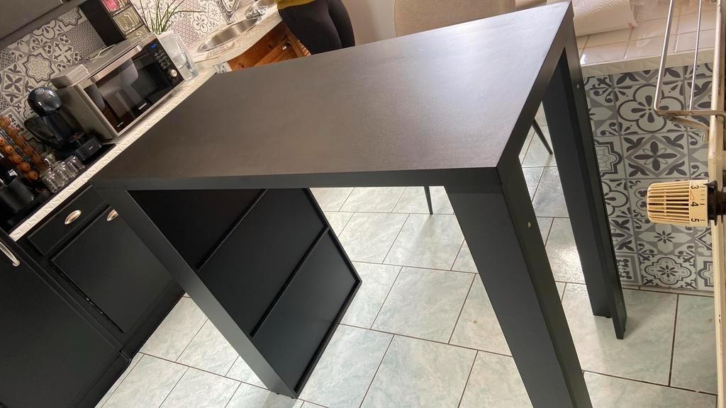 Table Bar noir, Maison & Meubles, Enlèvement, Neuf