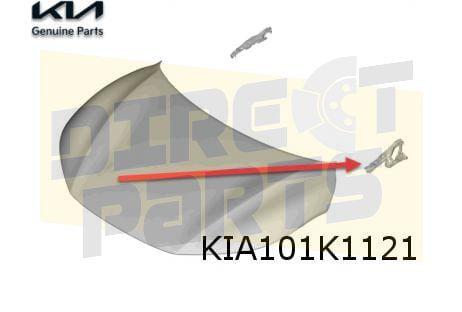 Kia EV6 (9/21-) Motorkapscharnier Links Origineel! 66910CV00, Kia, -, -, Nieuw