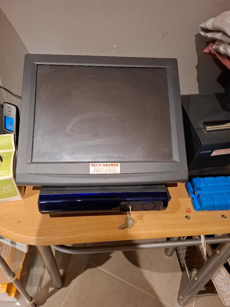 Kassasysteem met printer, Enlèvement