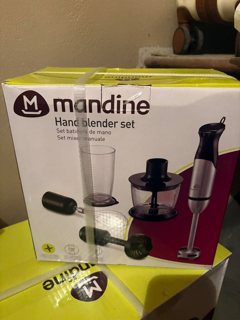 Handmixer set, Ophalen, Nieuw, Vaatwasserbestendig