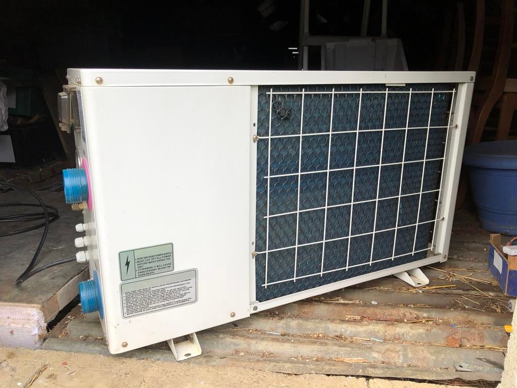 Pompe à chaleur pour piscine de 25-30 m cube, Enlèvement, Utilisé, Pompe