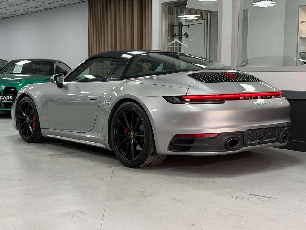 Porsche 911 Targa 4/S 450 Cv 3.0 Turbo Sport Design Full opt, Auto's, Porsche, Automaat, 4 zetels, Cabriolet, Leder