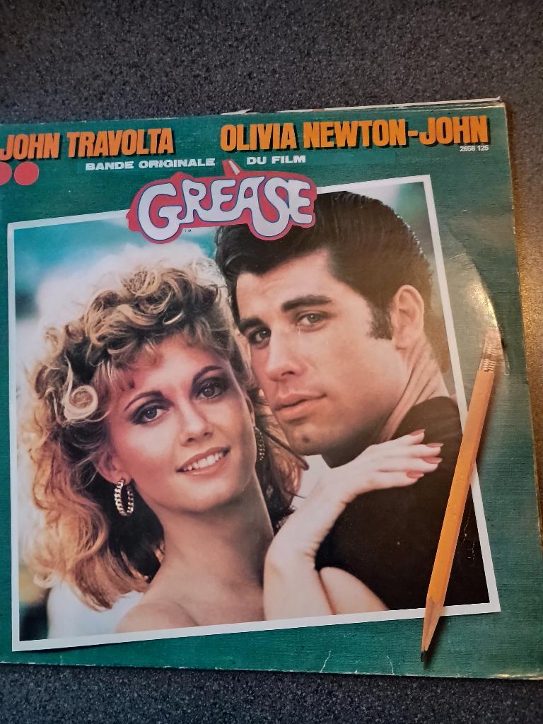 LP / Vinyl - Grease (John Travolta / Olivia Newton-John), Cd's en Dvd's, Ophalen of Verzenden, Gebruikt, 12 inch