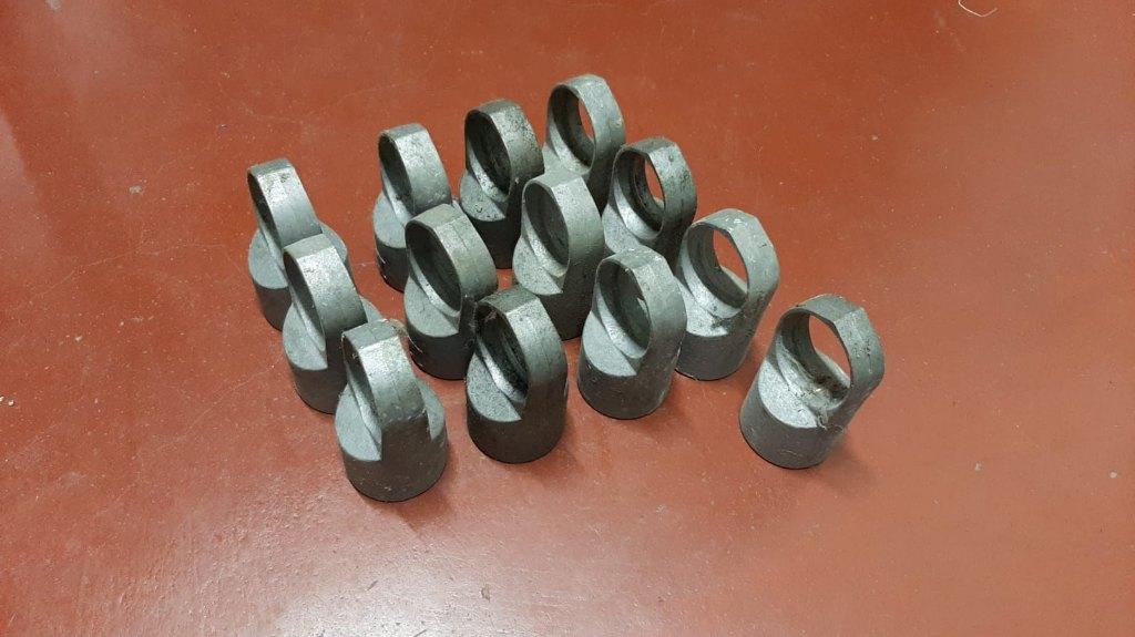 13x Betafence bovenbuis doorvoer / kopstuk 48 mm – aluminium, Ophalen of Verzenden, Gebruikt, 20 meter of meer, Draad