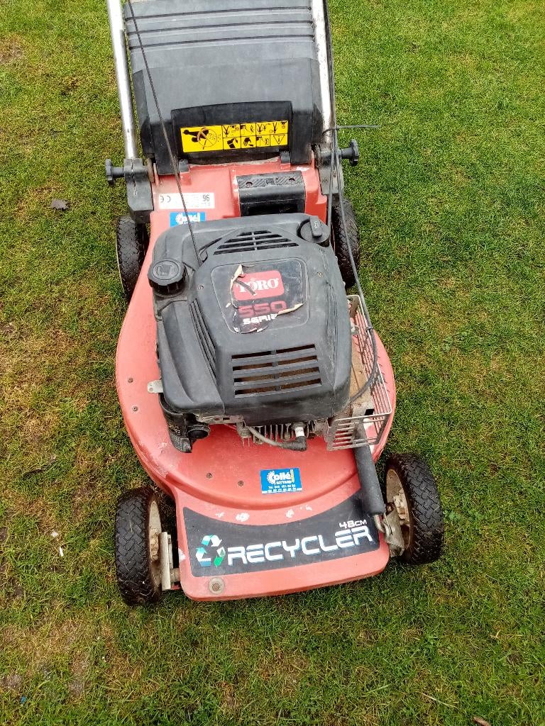 Toro duwmaaier, Ophalen, Gebruikt, 40 t/m 49 cm, Opvangbak