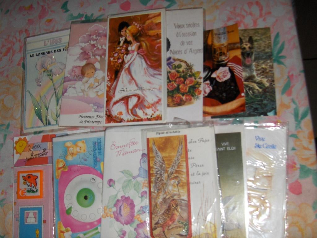 232 cartes simple neuve thème divers., Ophalen of Verzenden