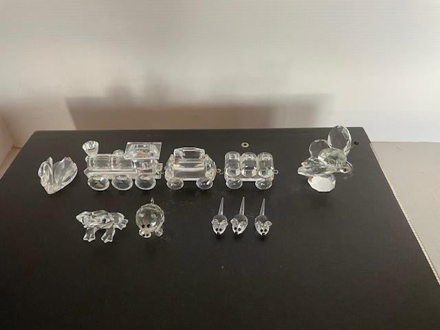 swarovski 10 stuks, Verzamelen, Swarovski, Ophalen of Verzenden, Nieuw, Figuurtje