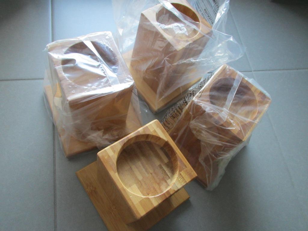 Prijsverlaging: 4 bed-/zetel-/kastverhogers: vanaf 16 euro, Enlèvement, Neuf, Bois