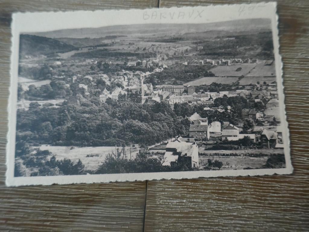 barvaux s/ourthe panorama vu du thier de Bohon, Collections, Envoi, Non affranchie, Luxembourg
