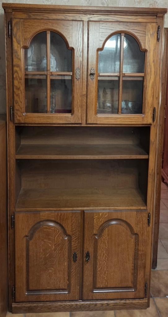 Meuble haut Vitrine/Etagère/Armoire bois Faire offre à p 40€, Enlèvement, Comme neuf