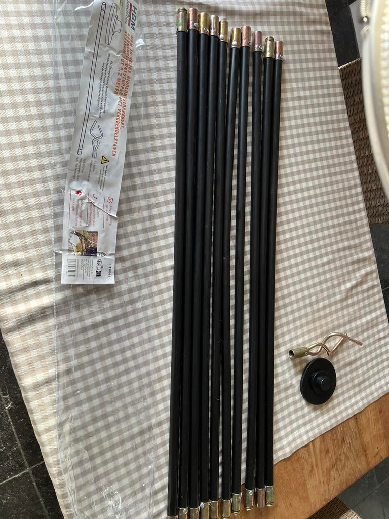 10 Delige Rioolontstopperset, Afvoerpijpontstopper, Ophalen, Nieuw