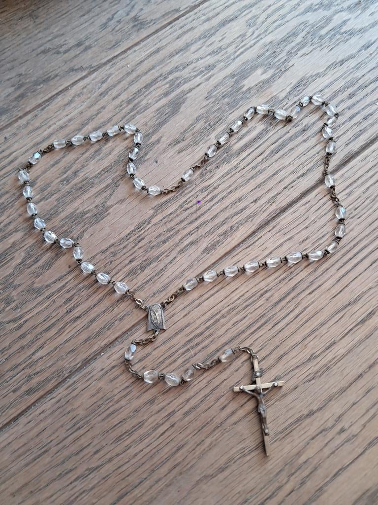 Speciale glazen paternoster, Ophalen of Verzenden, Zo goed als nieuw