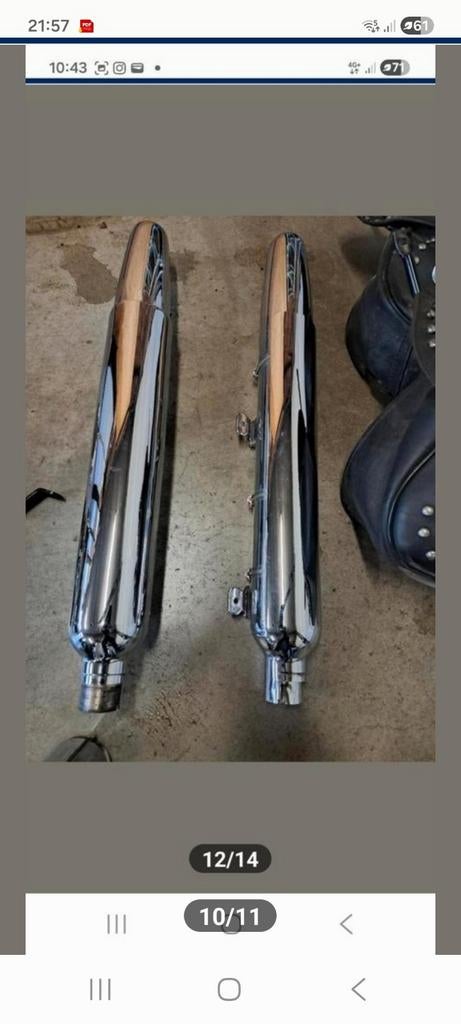 Uitlaten, Motoren, Ophalen of Verzenden