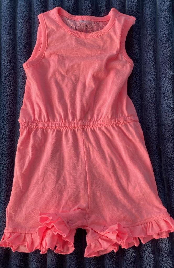 Vêtements Robe Short Rose Fluo Taille 74, Ophalen of Verzenden, Zo goed als nieuw, Meisje, Overige typen