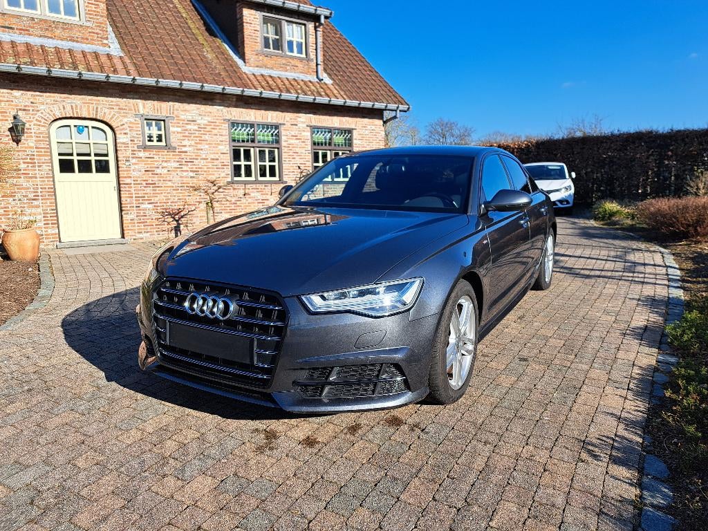 AUDI A6 1.8 TFSi Ultra S-LINE Aut., Auto's, 4 deurs, 4 cilinders, Leder en Stof, Electronic Stability Program (ESP)