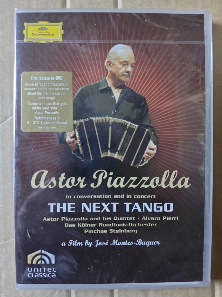 Astor Piazzolla - The Next Tango - NIEUW!, Tous les âges, Enlèvement ou Envoi, Neuf, dans son emballage, Documentaire