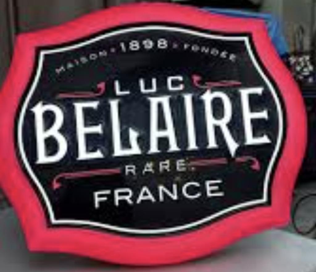 Lichtreclame Luc Belaire Champagne, Ophalen of Verzenden, Nieuw, Lichtbak of (neon) lamp
