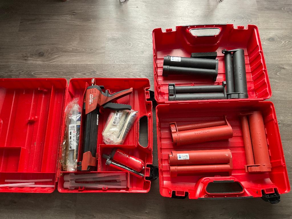 Hilti HDM 500 Dévidoirs, Envoi, Utilisé
