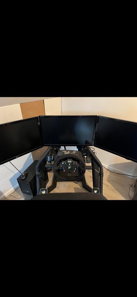 3x Asus monitor met beugel voor fanatec simulator, Ophalen, Zo goed als nieuw