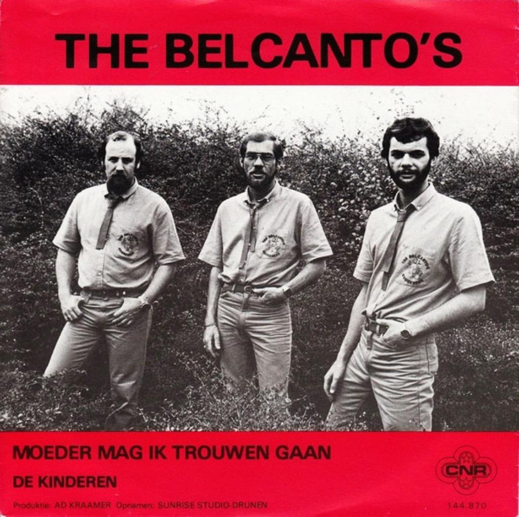 The Belcanto's – Moeder Mag Ik Trouwen Gaan, En néerlandais, Enlèvement ou Envoi, Single, Comme neuf