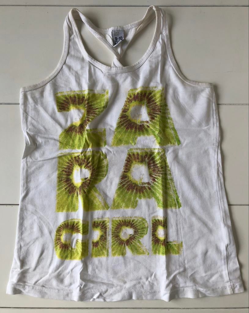 singlet Zara Kids 134 140 kiwi’s, Meisje, Ophalen of Verzenden, Zara, Overige typen