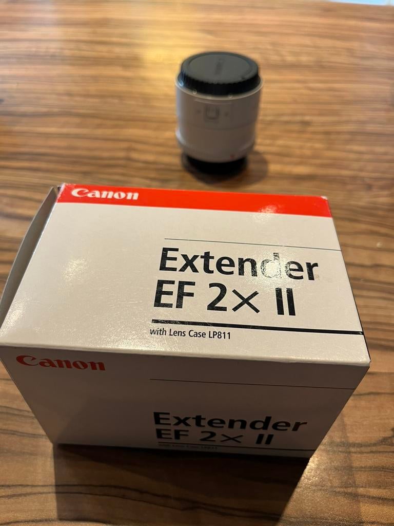 Canon teleconverter ef 2.0 x ll extender, Ophalen of Verzenden, Nieuw