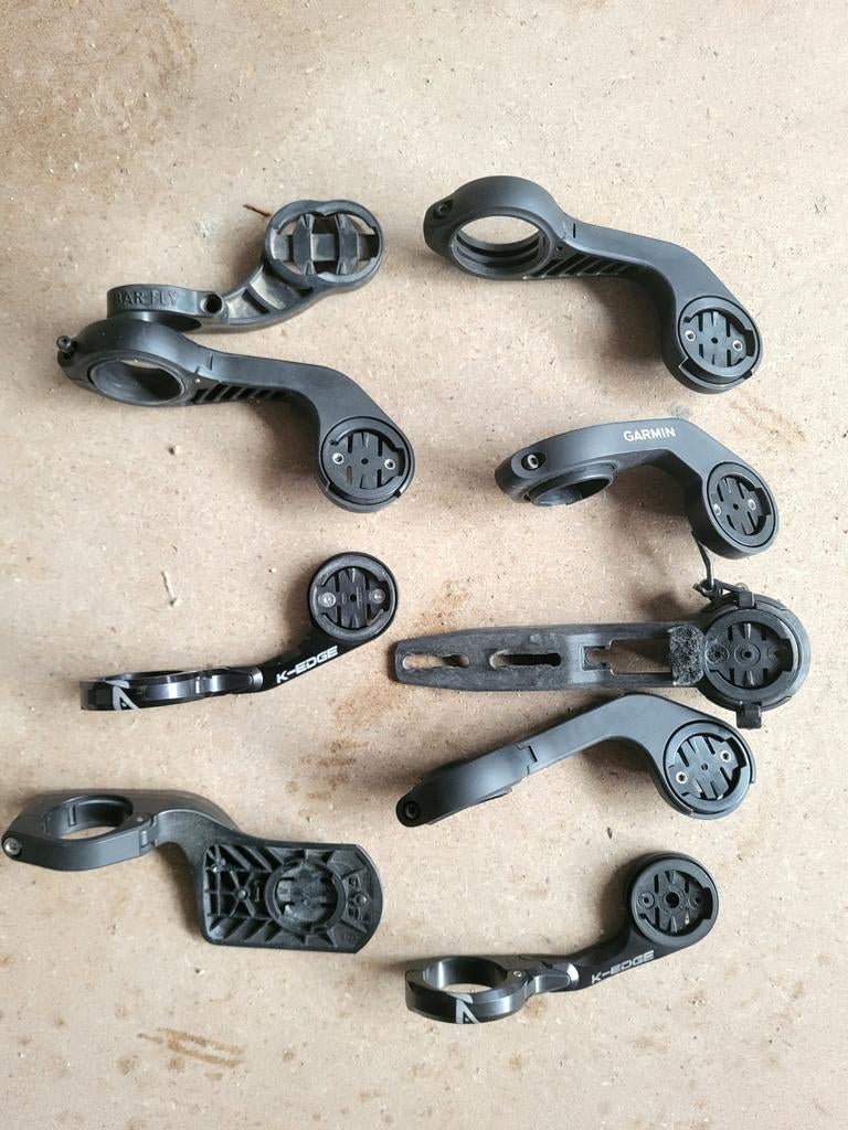 Lot GPS-houders, Vélos & Vélomoteurs, Vélos Pièces, Enlèvement, Utilisé, Garmin