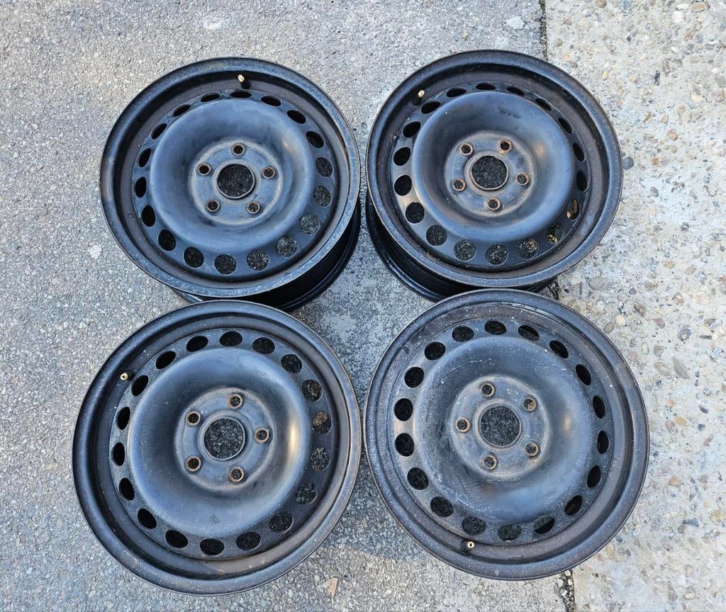 4 jantes 15' vw 5x112, Autos : Pièces & Accessoires, Enlèvement, Utilisé