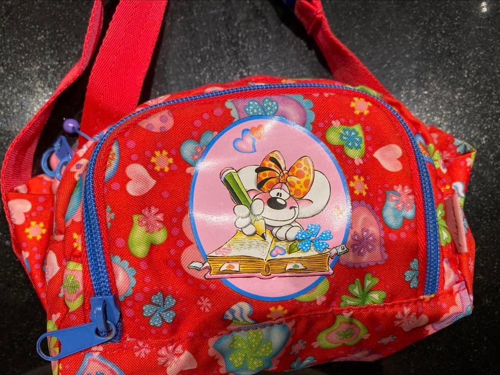 Diddl diddlina rood tasje buideltasje heuptasje nieuw, Verzamelen, Ophalen of Verzenden, Diddl, Nieuw