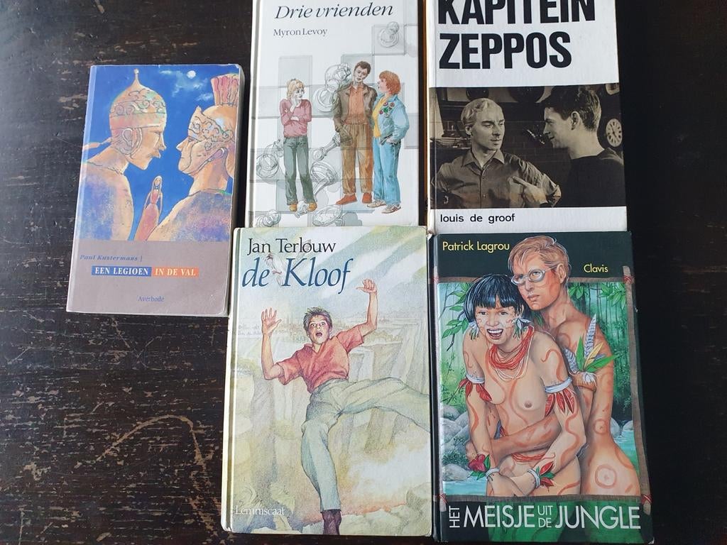 Verschillende jeugdboeken te koop, Ophalen