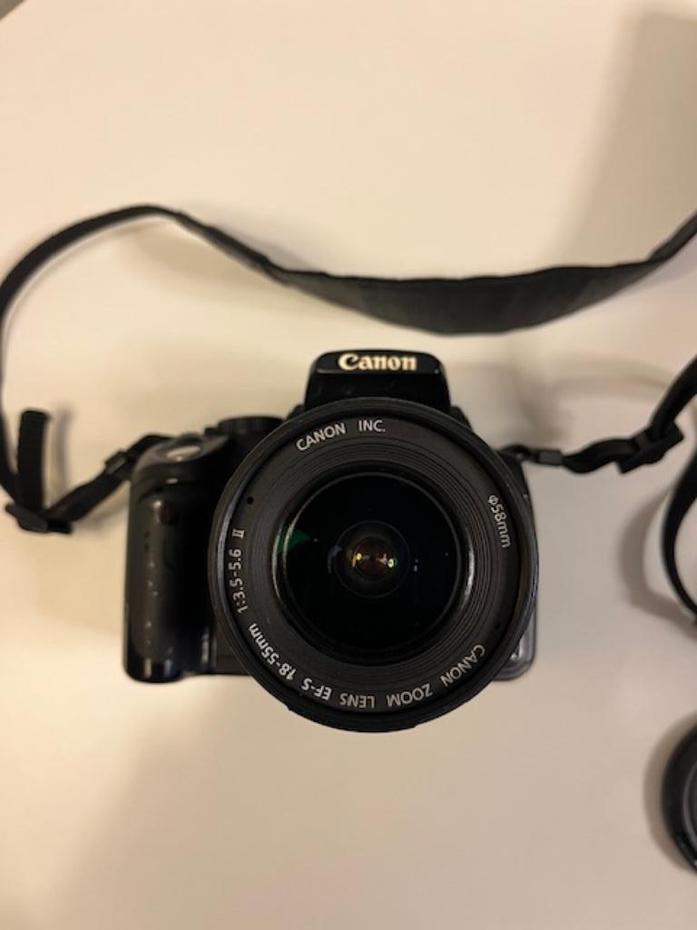 Objectif Canon Zoom EF-S 18-55 mm f/3,5-5,6, Audio, Tv en Foto, Foto | Lenzen en Objectieven, Ophalen, Gebruikt, Standaardlens