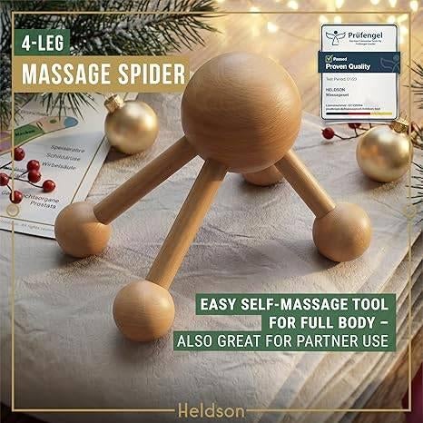 Set de massage en bois de haute qualité | LIVRAISON GRATUITE, Neuf, HELDSON, -, -