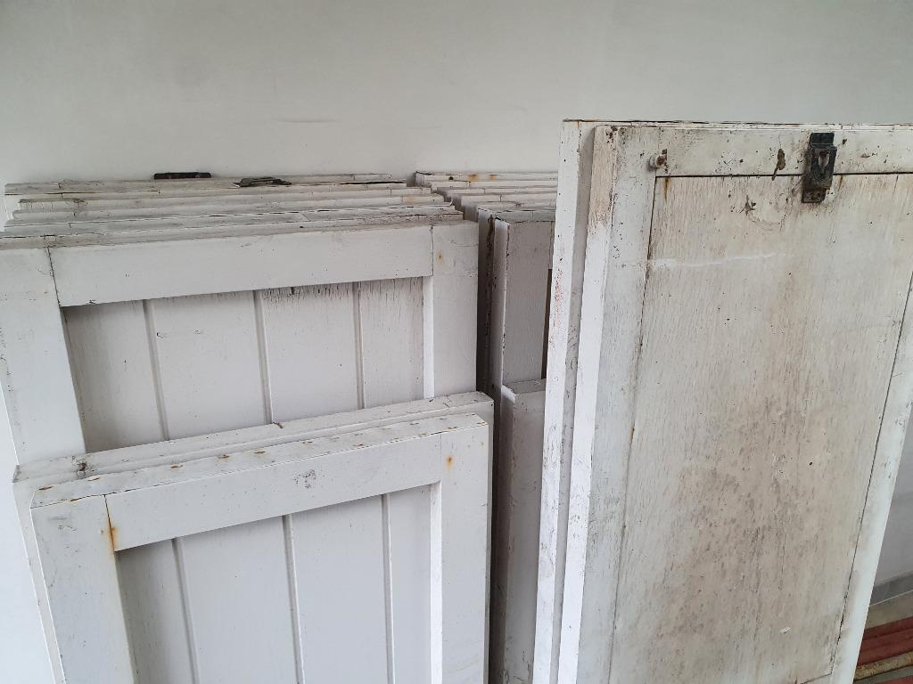 Sierluiken, Ophalen, Zo goed als nieuw, Hout