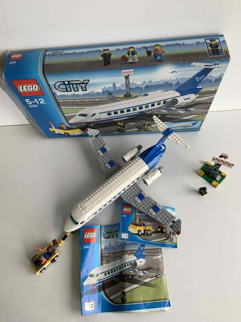 Set Lego 3181 avion de passagers, Enfants & Bébés, Jouets | Duplo & Lego, Enlèvement ou Envoi, Neuf, Ensemble complet, Lego