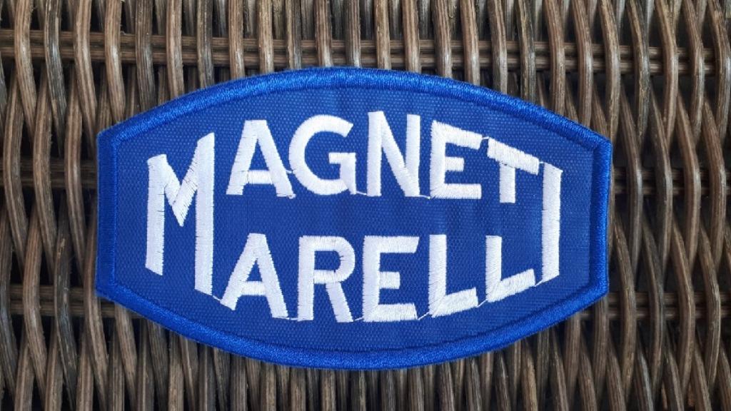 Emblème thermocollant Magneti Marelli - 100 x 60 mm, Enlèvement ou Envoi