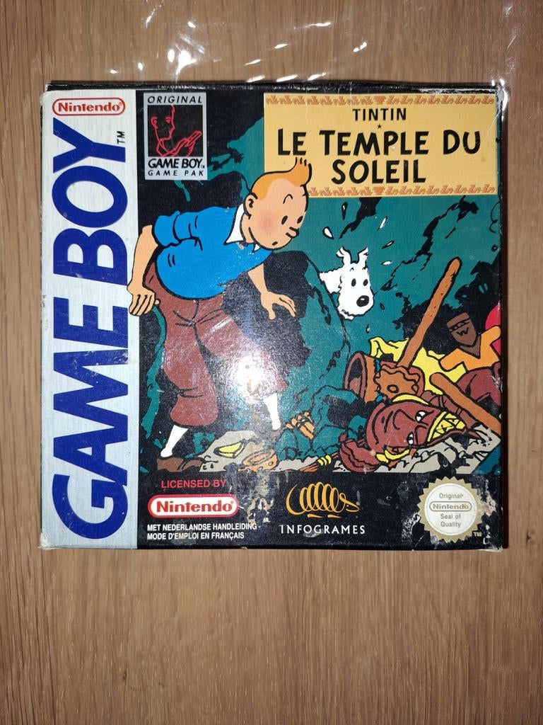 Tintin le temple du soleil pour game boy, Consoles de jeu & Jeux vidéo