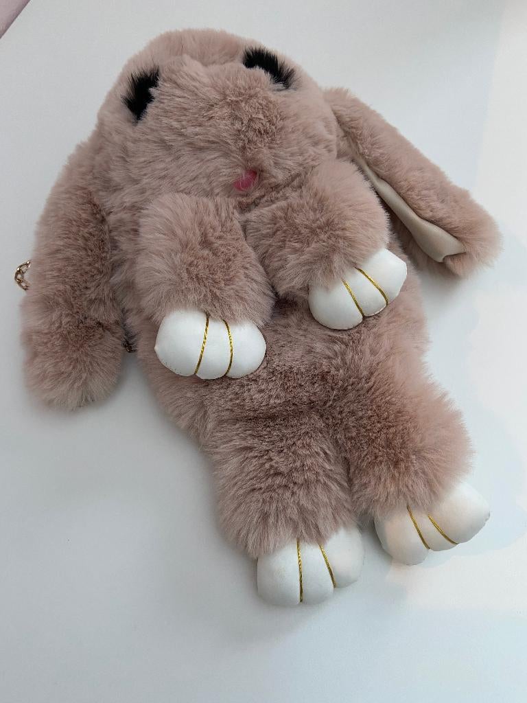 Sac à main/sac à dos pour enfant en forme de peluche/lapin, Autres marques, 25 à 40 cm, Enlèvement ou Envoi, Neuf