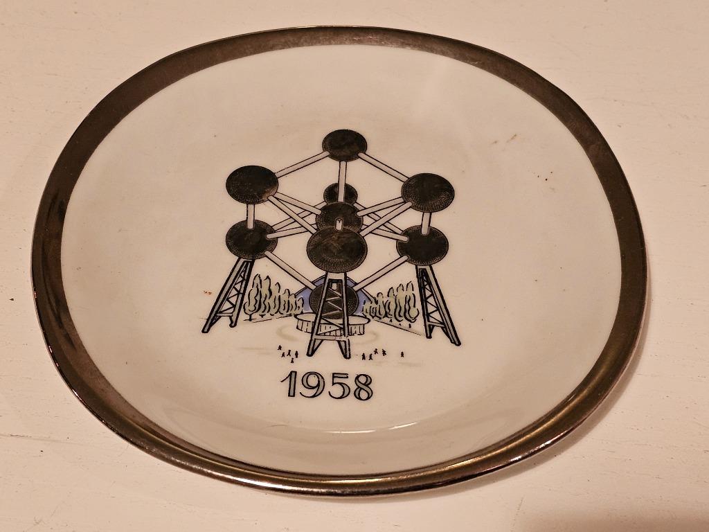 Mosa Souvenir schaaltje Expo 1958, Ophalen of Verzenden