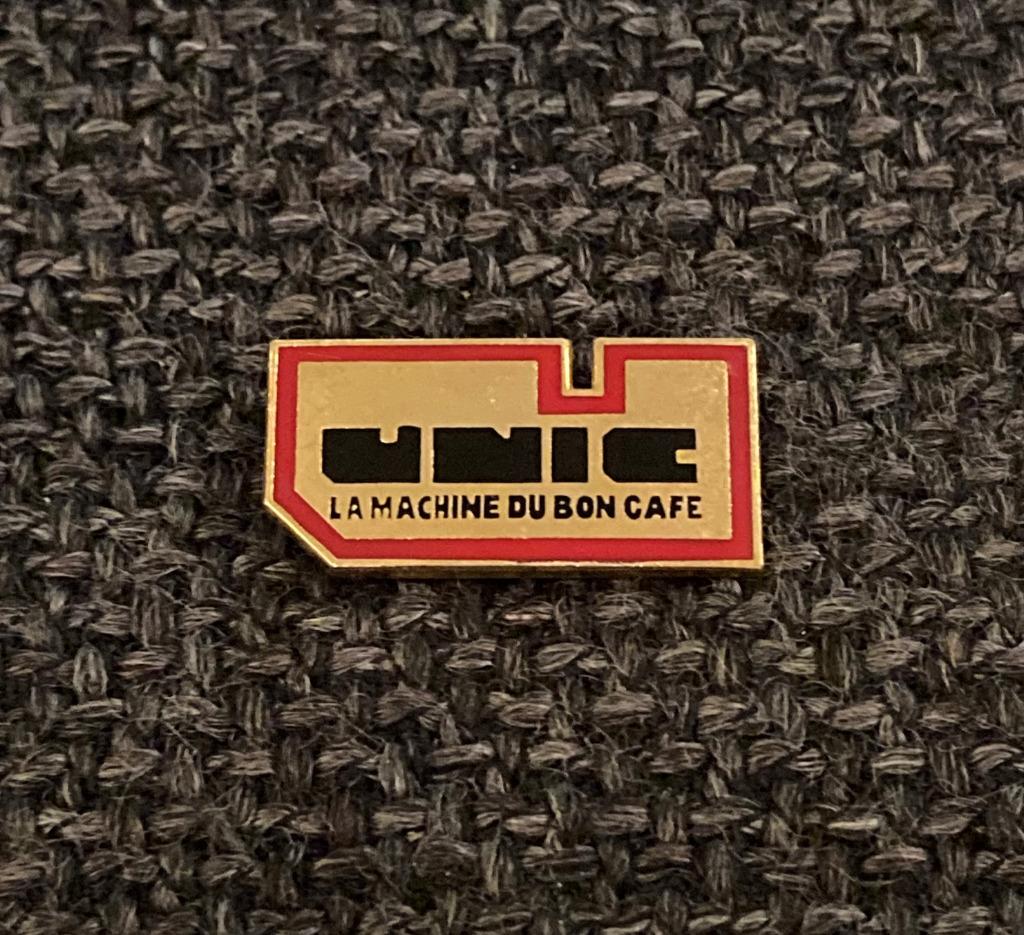 PIN - UNIC - LA MACHINE DU BON CAFE - KOFFIE - COFFEE, Verzenden, Gebruikt, Merk, Speldje of Pin